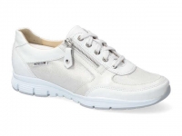 chaussure mephisto lacets ylona blanc